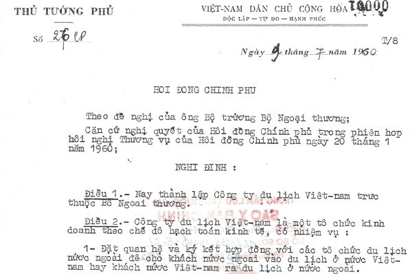 09-7-1960–Dau-son-lich-su-danh-dau-su-ra-doi-Du-lich-Viet-Nam